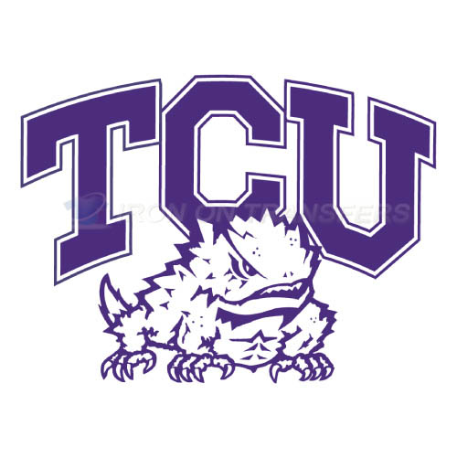 TCU Horned Frogs Iron-on Stickers (Heat Transfers)NO.6430